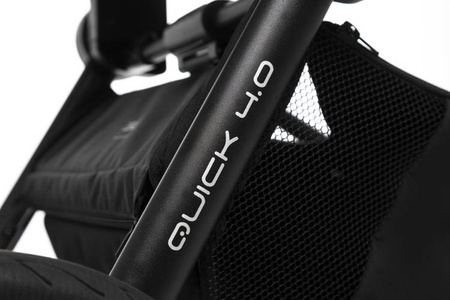 [OUTLET] Muuvo Quick 4.0 Wózek Głęboko-Spacerowy Classic Black