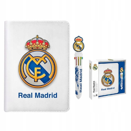 Kids Euroswan Zestaw notatnik z długopisem Real Madryt