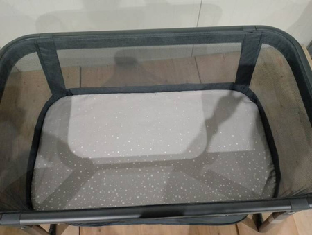 [OUTLET] Kinderkraft Sofi Plus Łóżeczko Turystyczne z Funkcją Kojca Grey