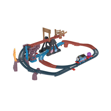 Fisher-Price Kryształowa Jaskinia i Pociągi Mega Zestaw Tomek i Przyjaciele  