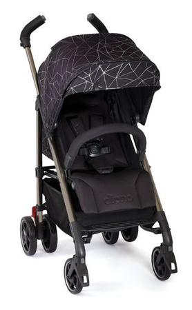 Diono Flexa Wózek Spacerowy  Black Platinum