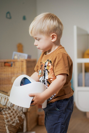 Tega Teggi Nocnik Ergonomiczny Granatowy/Biały