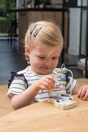 Joueco Drewniany labirynt przeplatanka tygrysek