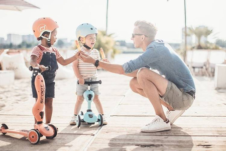 Scootandride Highwaykick 1 Jeździk i Hulajnoga 2w1 1-5 Lat Blueberry + Canpol Babies Termoopakowanie