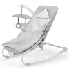 [OUTLET] Kinderkraft Felio Leżaczek 0-18kg Stone Grey