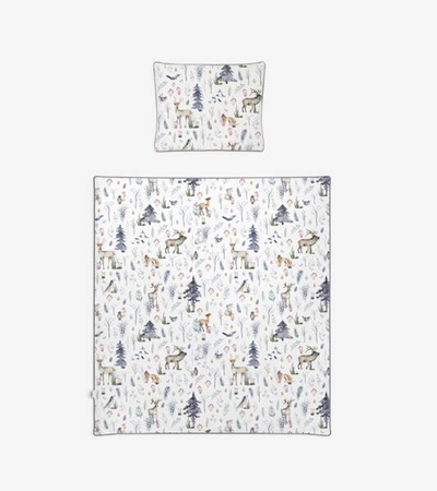 Albero mio Pościel z Wypełnieniem Mini 75x65cm Skandynawski Las