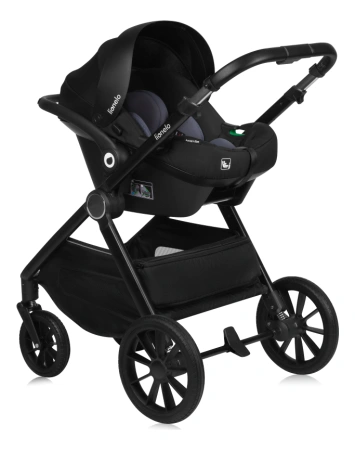 Lionelo Layla Wózek Głęboko-Spacerowy 3w1 Grey Stone