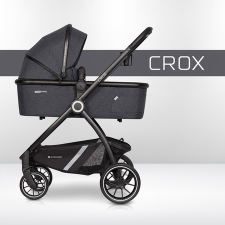 Euro-Cart Crox Wózek Głęboki Coal