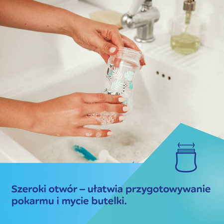 Canpol Babies PP Easy Start Royal Baby Butelka Szeroka Antykolkowa 120ml PP 35/233 Różowy