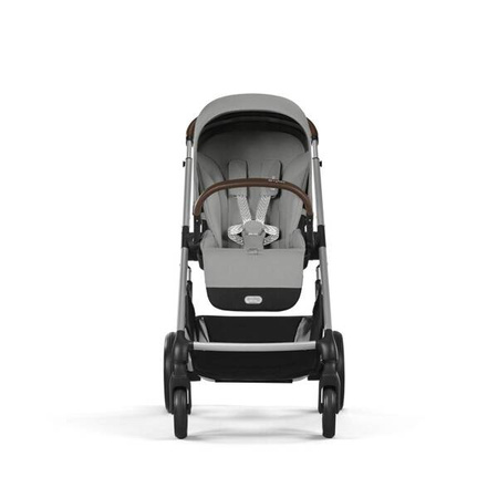 Cybex Balios S Lux 2.0 Wózek Głęboko-Spacerowy Stone Grey + Cloud G I-Size Fotelik Samochodowy 0-13kg + Baza G + Osłony Przeciwdeszczowe + Adaptery