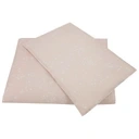 EKO KOMPLET POŚCIELI KPO-07/2 PUDROWY RÓŻ GWIAZDKA