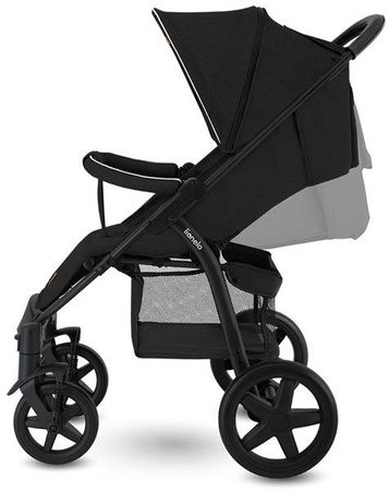 Lionelo Annet Plus Wózek Spacerowy Black Carbon
