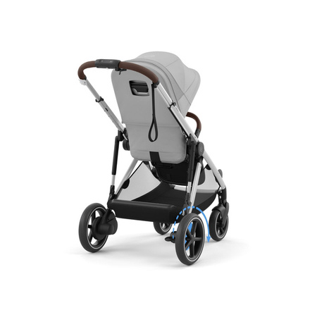 Cybex E-Gazelle S Wspomagany Wózek Głęboko-Spacerowy + Maxi-Cosi Pebble 360 Pro2 Fotelik Samochodowy + Baza