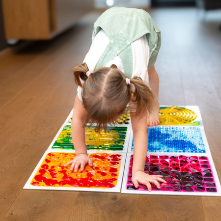 Tullo Ścieżka Sensoryczna - Płytki Z Cieczą 4szt