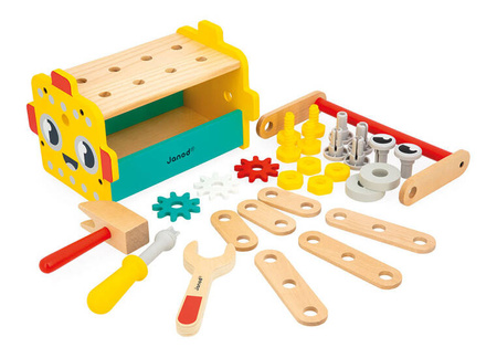 Janod  Skrzynka z narzędziami Robot Brico ‘Kids