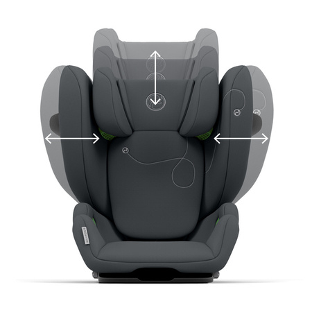 Cybex Solution G i-Fix Fotelik Samochodowy 15-50 kg Granite Black