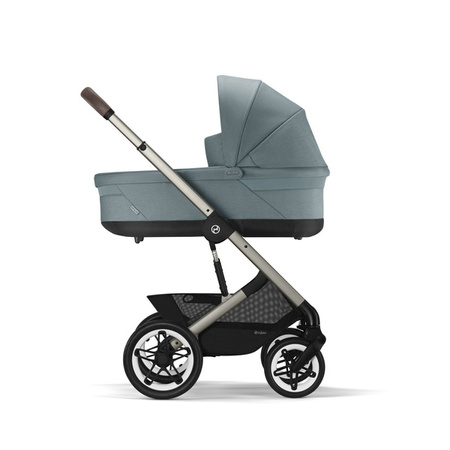 Cybex Talos S Lux Wózek Głęboko-Spacerowy Rama Taupe Sky Blue