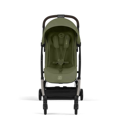Cybex Orfeo Wózek Spacerowy Rama Taupe Moss Green 2025