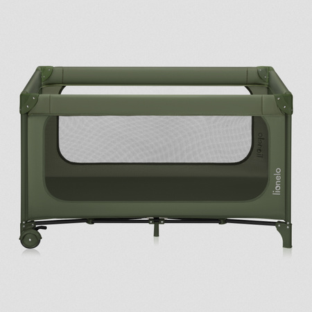 Lionelo Jasmin łóżeczko turystyczne Easy Fold Green Olive