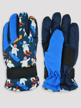 Noviti Rękawiczki Narciarskie 5P Chłopięce Narciarz Rozmiar 12