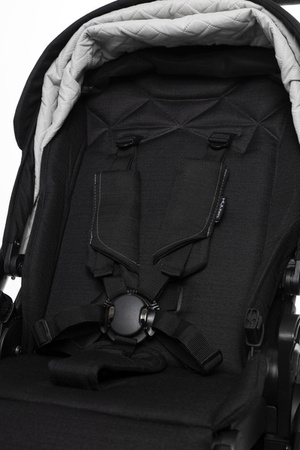 Muuvo Quick SE 2 Wózek Głęboko-Spacerowy Paradise Gold + Cybex Aton B2 i-Size Fotelik Samochodowy 0-13kg + Baza One Volcano Black