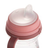 Canpol Babies FirstCup Kubek z Silikonowym Ustnikiem 150ml Bonjour Paris Różowy 56/612_pin