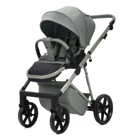 Adamex QUANTUM NATURA Wózek Głęboko-Spacerowy QN-7 Salvia