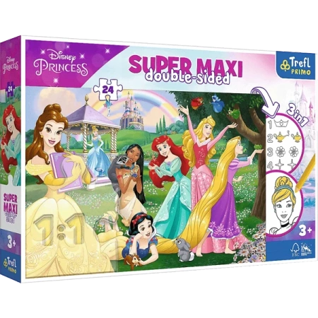Trefl Puzzle Wesołe Księżniczki