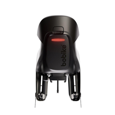 Bobike Maxi Evolve Fotelik Rowerowy na Bagażnik Urban Black