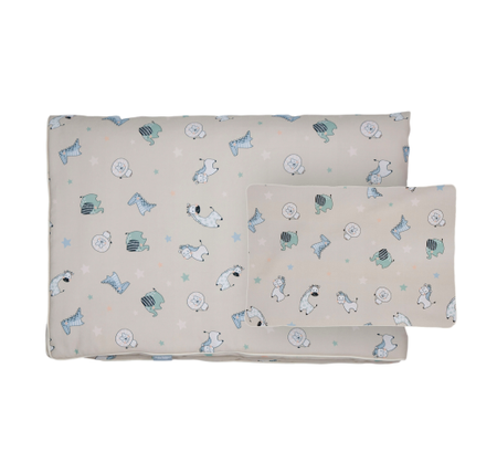 Fiki Miki Pościel 75x65 z Nadrukiem Beż