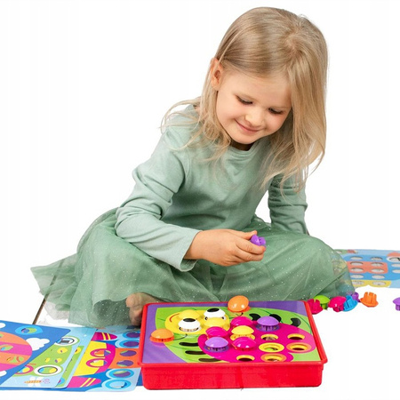 Smily Play Układanka Guziczkowa Mozaika