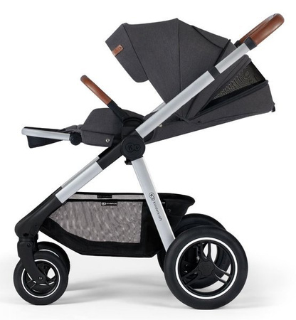 Kinderkraft Everyday Wózek Wielofunkcyjny 2w1 Dark Grey