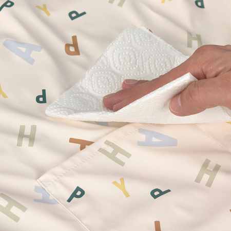 Lassig Fartuch z długim rękawem wodoodporny Happy Fruits Light blue