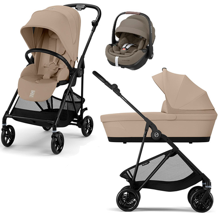 Cybex Mios 3.0 Wózek Głęboko-Spacerowy + Maxi-Cosi Pebble 360 Pro2 Fotelik Samochodowy
