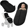 Lionelo Oli Śpiworek do Wózka Black 
