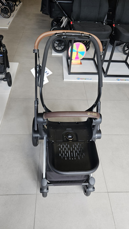 [OUTLET] Cybex Priam 4.0 Rama w Zestawie Ze Stelażem Siedziska Chrome + Brąz