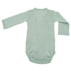 Lodger Body kopertowe niemowlęce długi rękaw bawełniane jasna zieleń Ciumbelle Peppermint r. 80