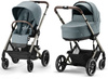 Cybex Balios S Lux Wózek Głęboko-Spacerowy Sky Blue 2023 Rama Taupe