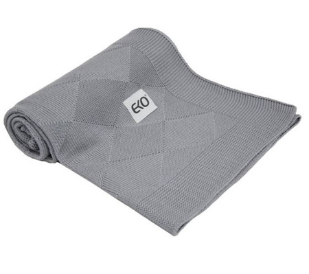 Kocyk Dzianinowy Ple-63  J.szary