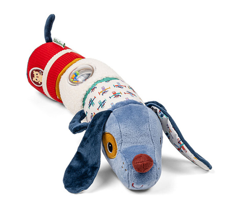 Lilliputiens Wałek dźwiękowy 4-elementowy Piesek Jules 6 m+