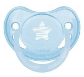 Canpol Babies Smoczek Uspokajający Silikonowy Anatomiczny Powyżej 18 M-cy Pastelove