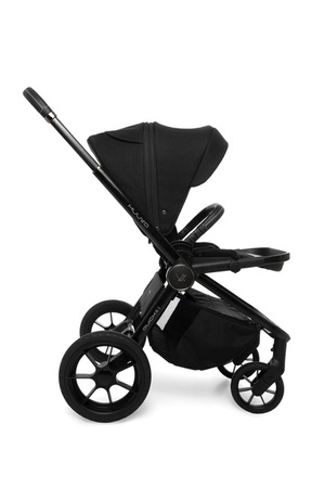 Muuvo Quick SE 2 Wózek Głęboko-Spacerowy Sunset Black + Cybex Aton B2 i-Size Fotelik Samochodowy 0-13kg + Baza One Volcano Black