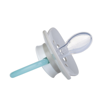 Canpol Babies Cupcake Smoczek Uspokajający Silikonowy Symetryczny 0-6m Szary