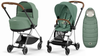 Cybex Mios 3.0 Wózek Głęboko-Spacerowy Leaf Green + Cybex Platinum Śpiworek