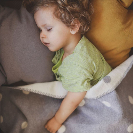 Zaffiro Koc Bawełniany 75x100 cm Bari Grey