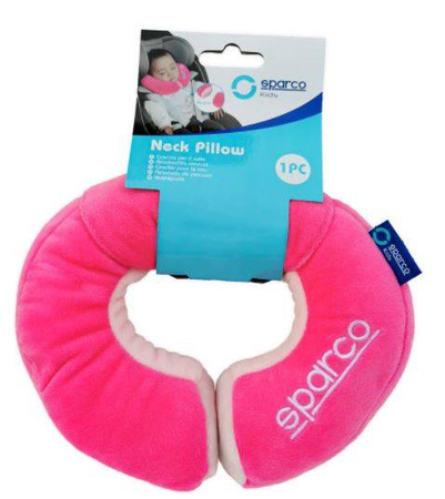 Sparco Poduszka Podróżna Kołnież Do Auta Różowy