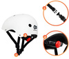 Kinderkraft Safety Kask z Naklejkami White