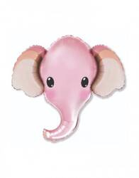 Godan Foliowy Balon Różowy Słoń 4 Cale