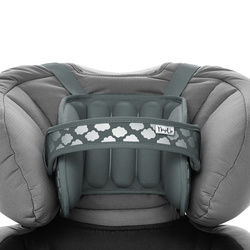 NapUp Opaska Podtrzymująca Głowę w Foteliku Samochodowym Szary