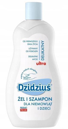 Dzidziuś Żel Szampon Do Włosów 500ml